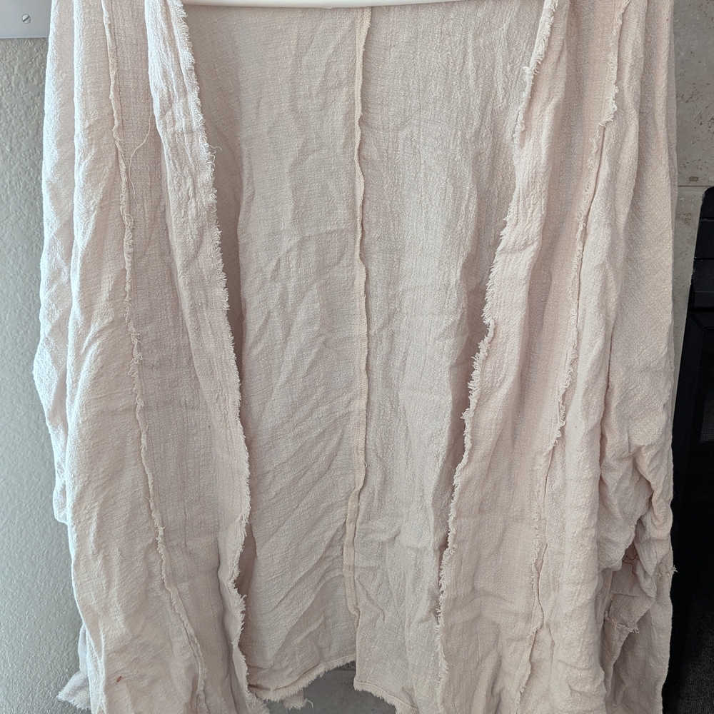 Wishlist Apparel Cream Shawl